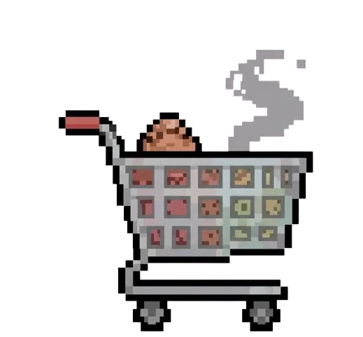 poudra-pop tutorial step1 cart icon